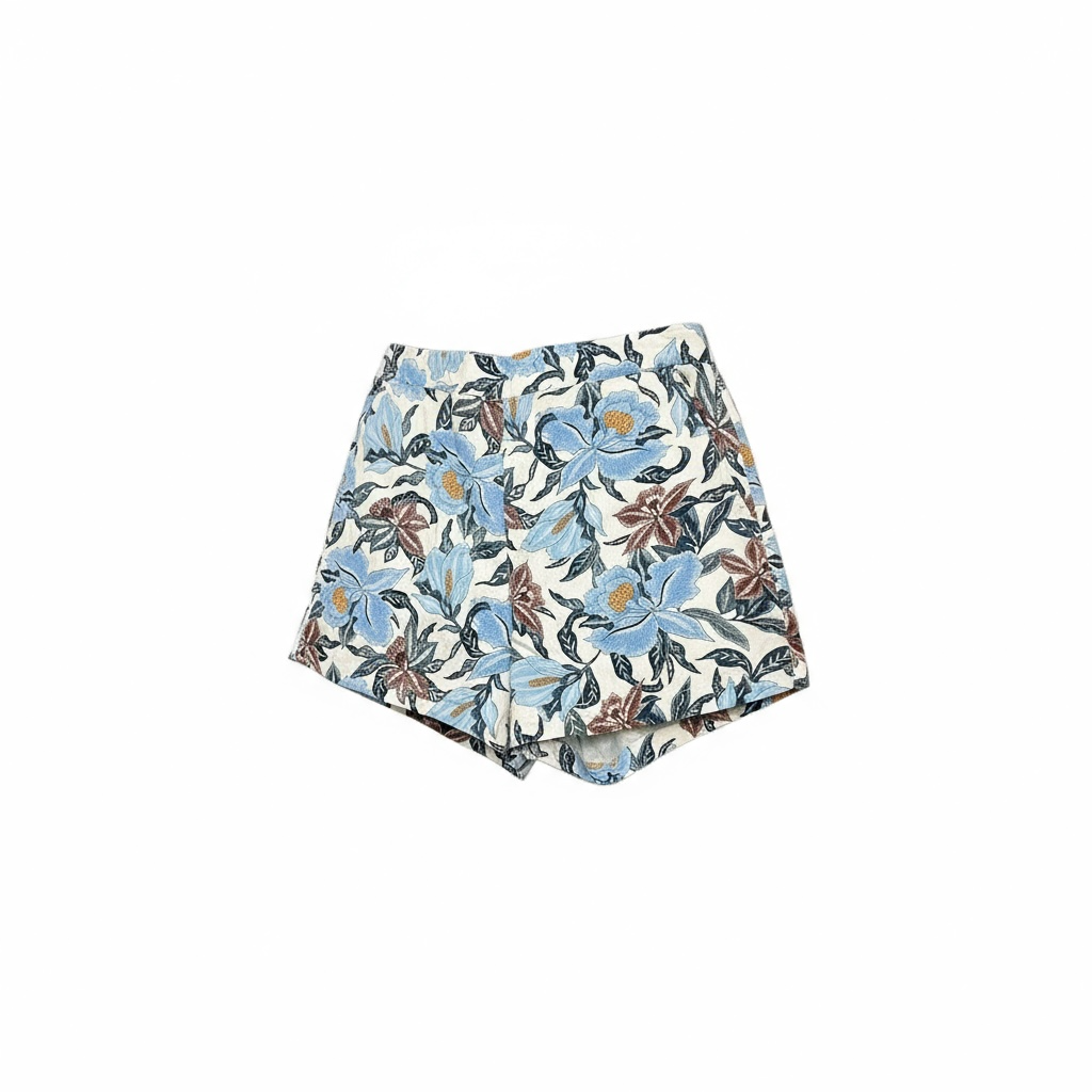 Floral Pull-on Shorts-Old Navy