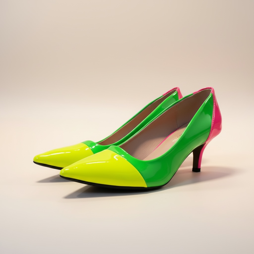 Neon heels-Unbranded