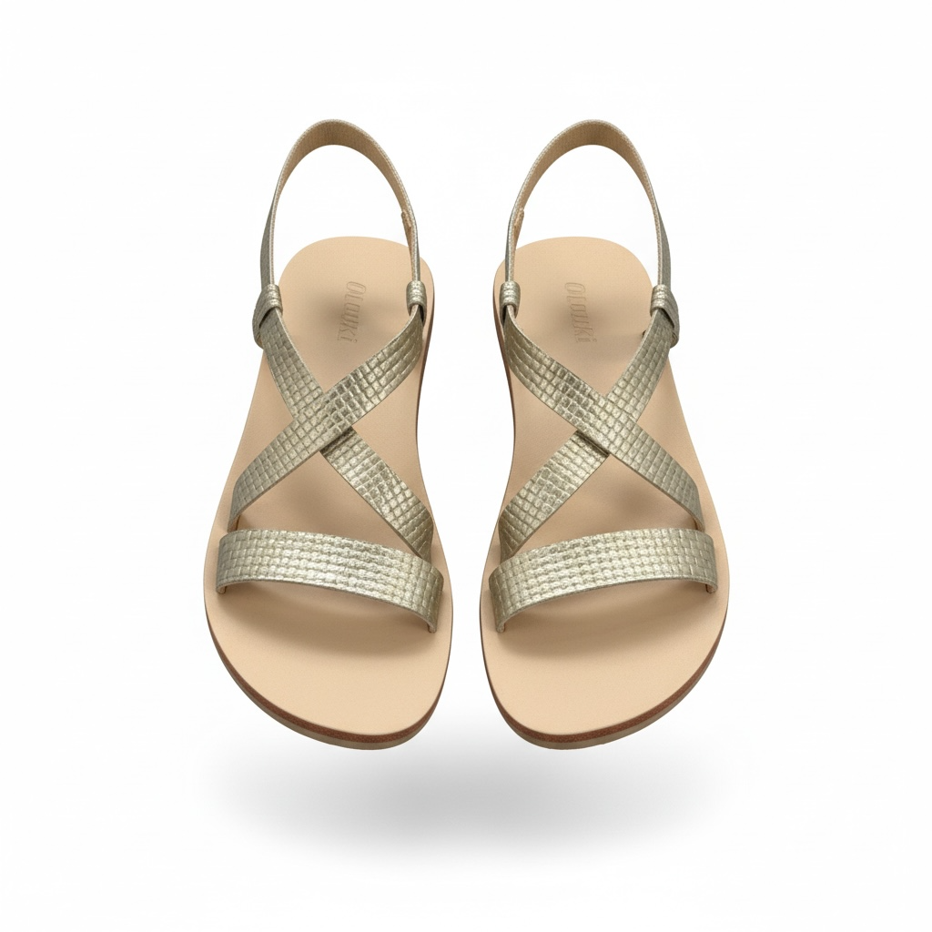 Gold Sandals by Olukai-New with tags