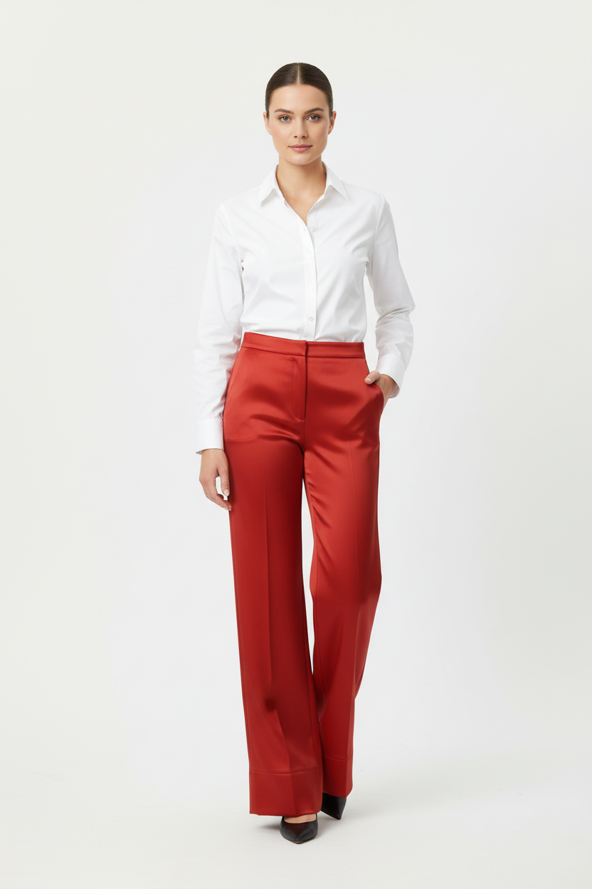 Red Dress pants by Express