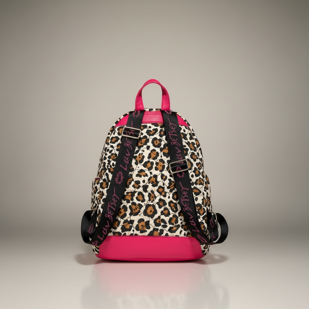 Leopard backpack by Betsey Johnson