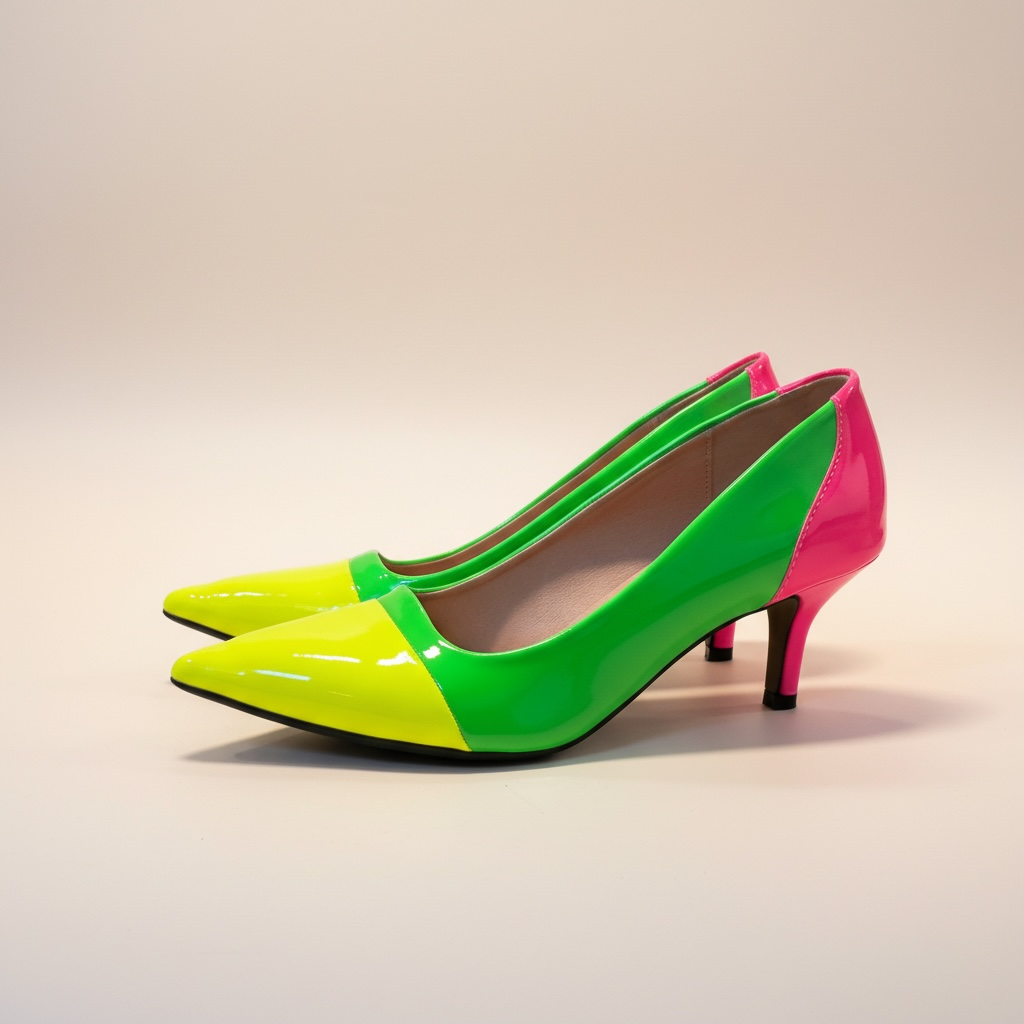 Neon heels-Unbranded