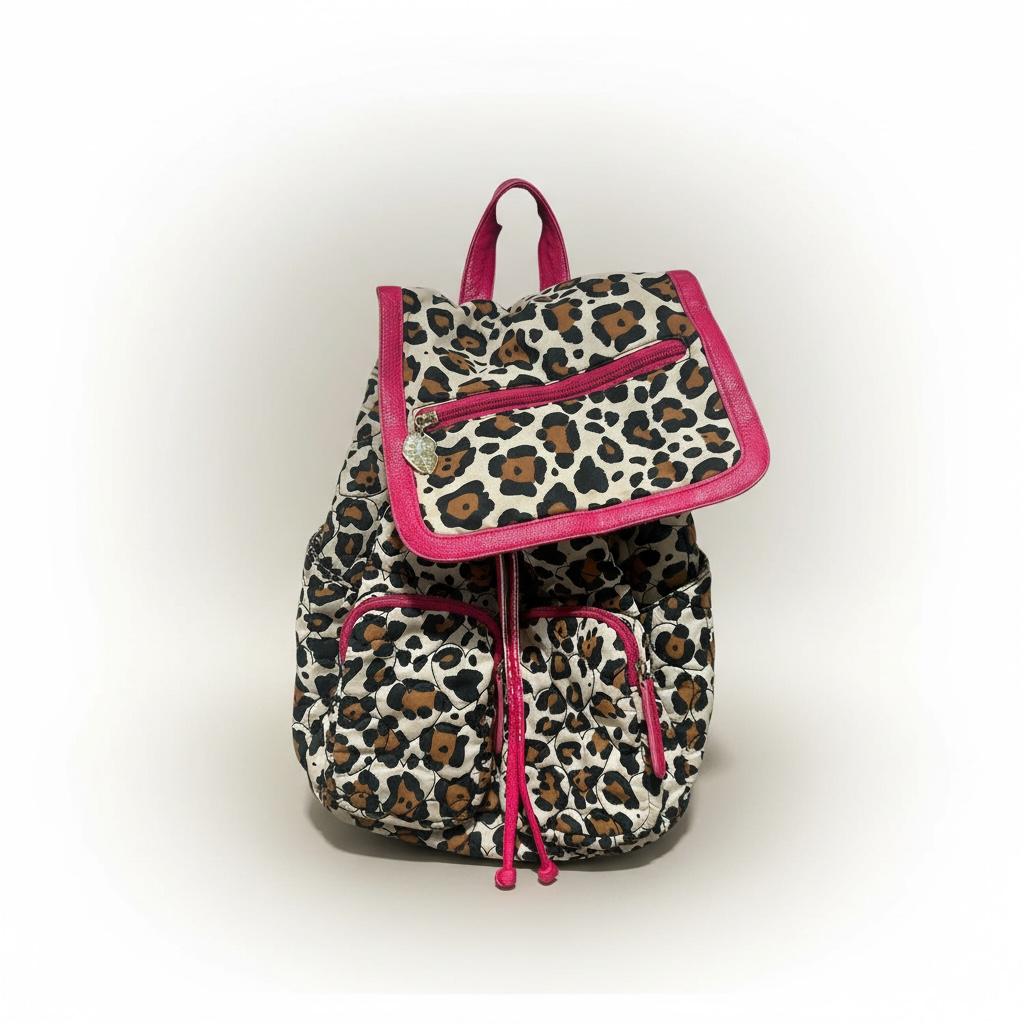 Leopard backpack by Betsey Johnson