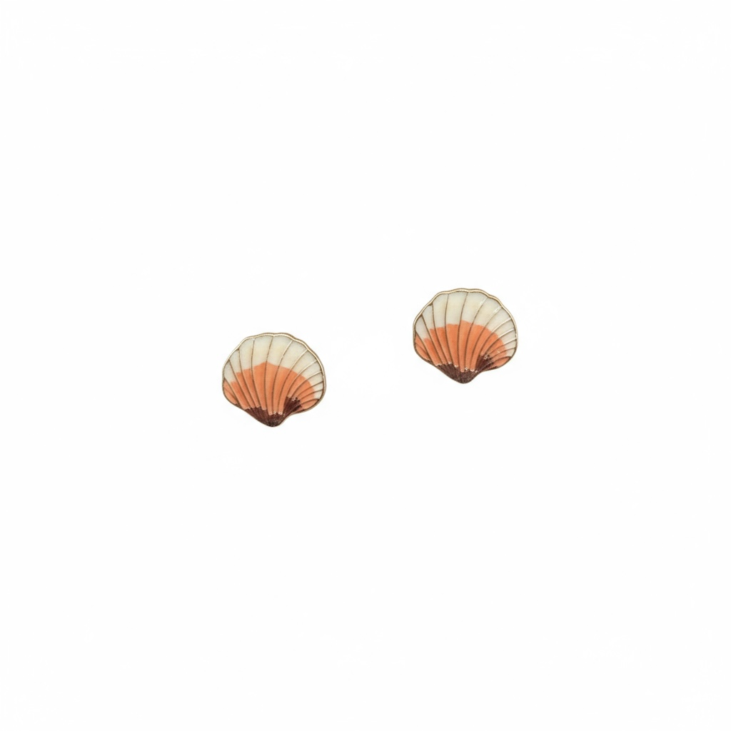 Seashell earrings