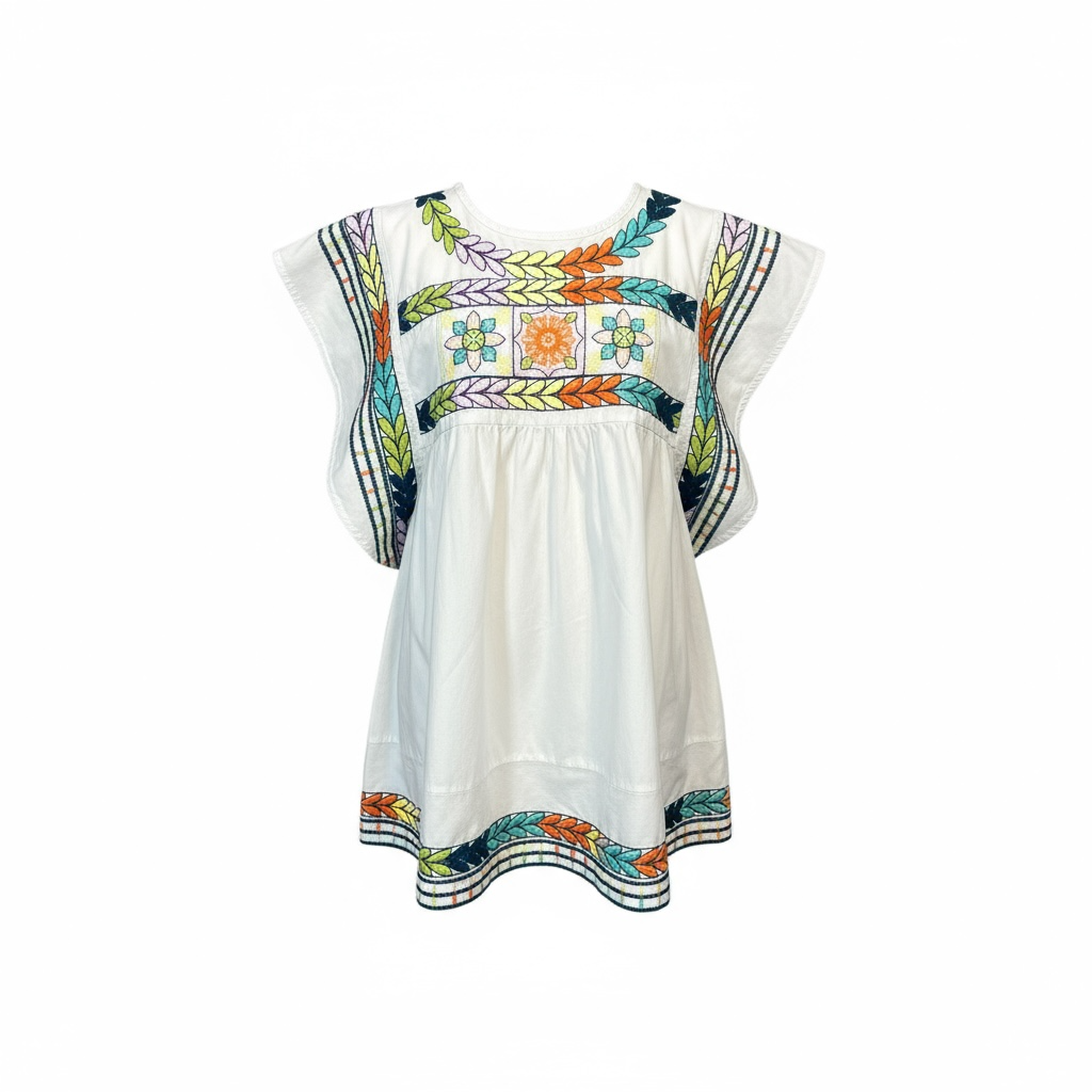 Cap sleeve top-Cato