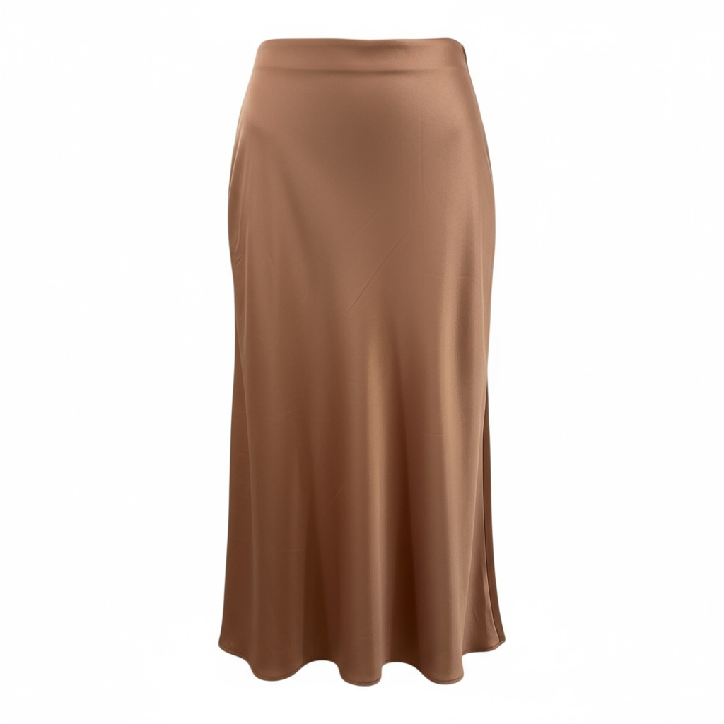 Champagne satin skit- Unbranded