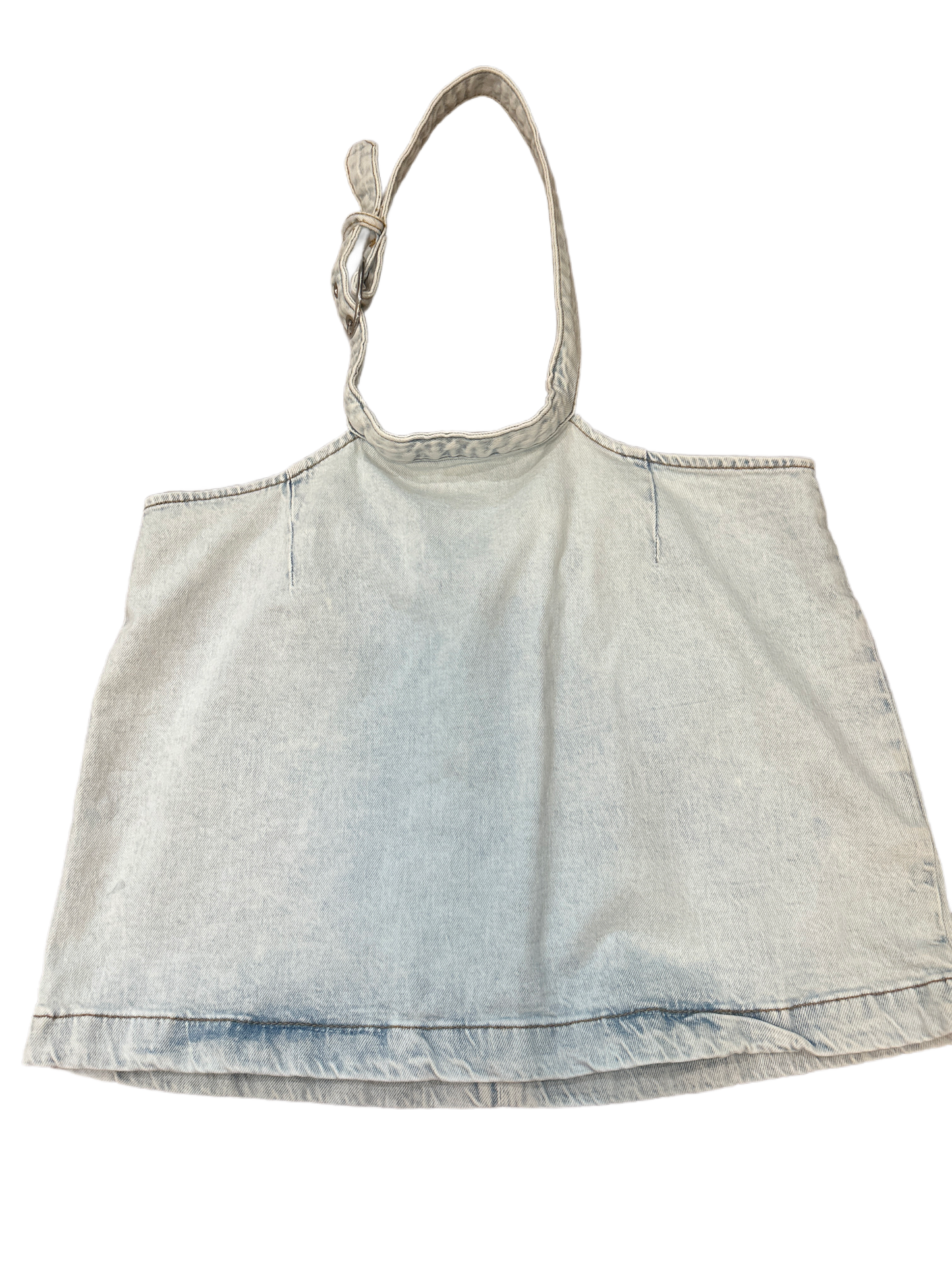 Denim Halter Top- WeWoreWhat
