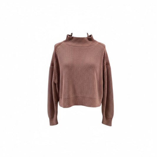 Mock neck sweater-Jon and Anna