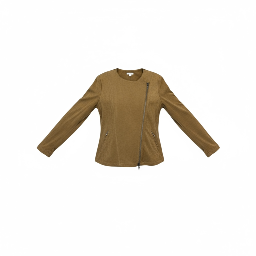 Faux Suede jacket-J. Jill